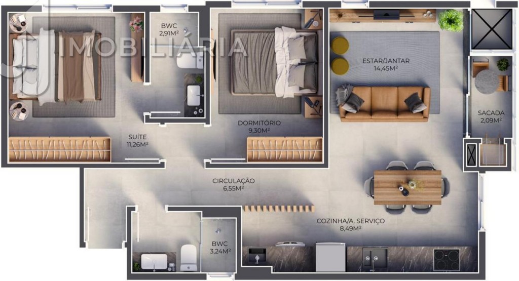 Apartamento para venda no Ingleses do Rio Vermelho em Florianopolis com 102,12m² por R$ 935.000,00