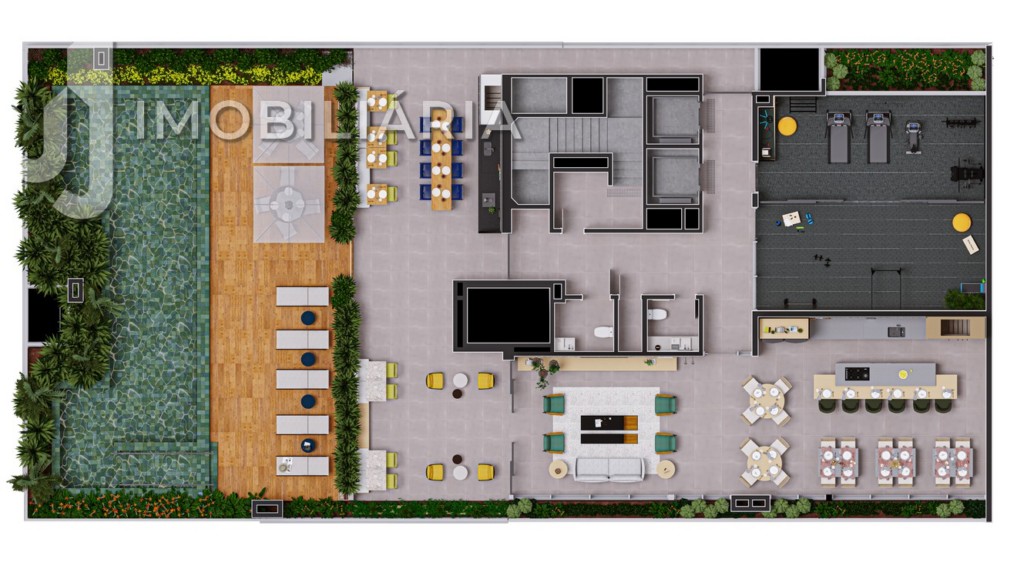 Apartamento para venda no Cacupe em Florianopolis com 83,29m² por R$ 1.107.636,51