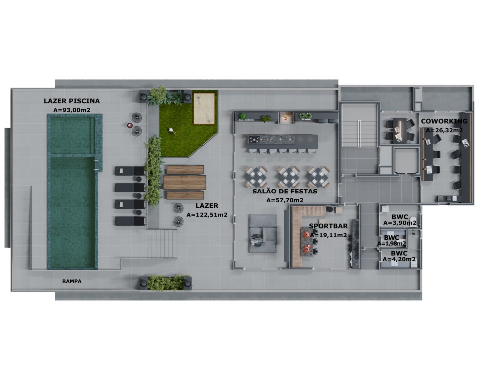 Apartamento para venda no Cachoeira do Bom Jesus em Florianopolis com 106,61m² por R$ 850.000,00 Apartamento para venda no Cachoeira do Bom Jesus em Florianopolis com 106,61m² por R$ 850.000,00