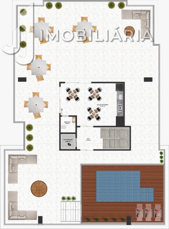 Apartamento para venda no Canasvieiras em Florianopolis com 79,45m² por R$ 653.100,00