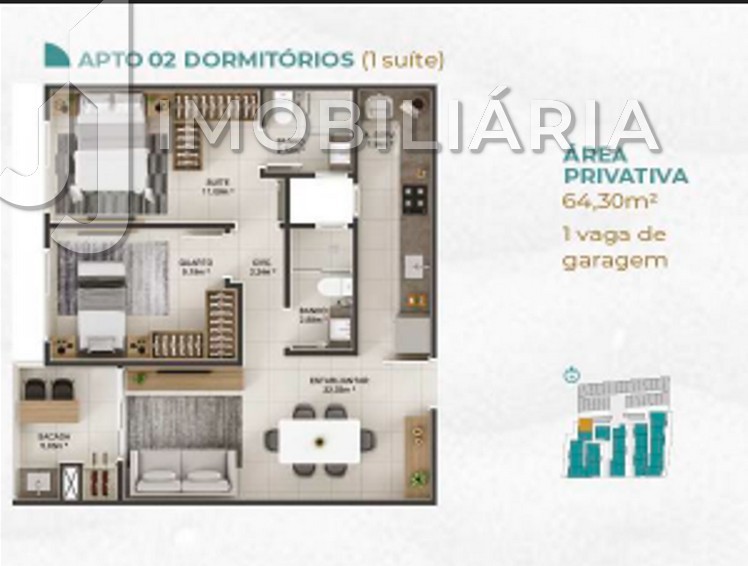 Apartamento para venda no Ingleses do Rio Vermelho em Florianopolis com 98,4m² por R$ 805.000,00