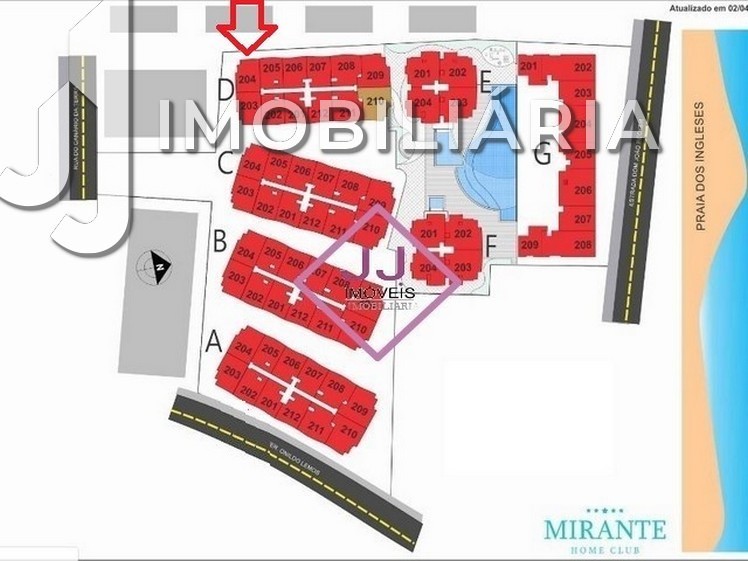 Apartamento para venda no Ingleses do Rio Vermelho em Florianopolis com 132,11m² por R$ 1.700.000,00 Apartamento para venda no Ingleses do Rio Vermelho em Florianopolis com 132,11m² por R$ 1.700.000,00