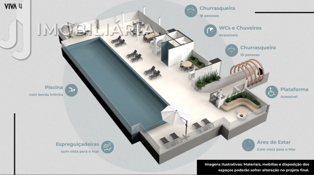 Apartamento para venda no Barra da Lagoa em Florianopolis com 52m² por R$ 658.385,00