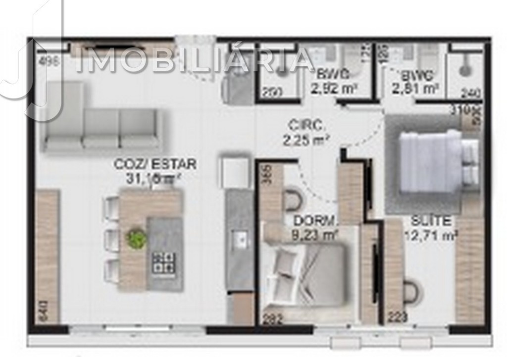 Apartamento para venda no Barra da Lagoa em Florianopolis com 82m² por R$ 829.024,00