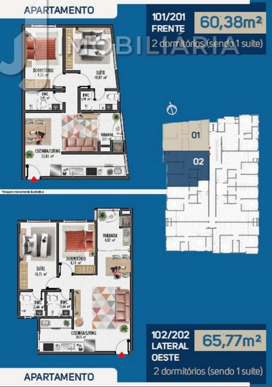 Apartamento para venda no Ingleses do Rio Vermelho em Florianopolis com 44,58m² por R$ 485.000,00 Apartamento para venda no Ingleses do Rio Vermelho em Florianopolis com 44,58m² por R$ 485.000,00