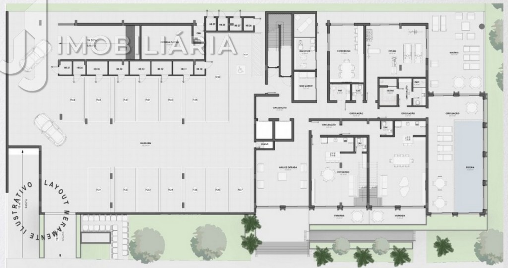 Apartamento para venda no Jurere Internacional em Florianopolis com 141,7m² por R$ 1.626.685,88