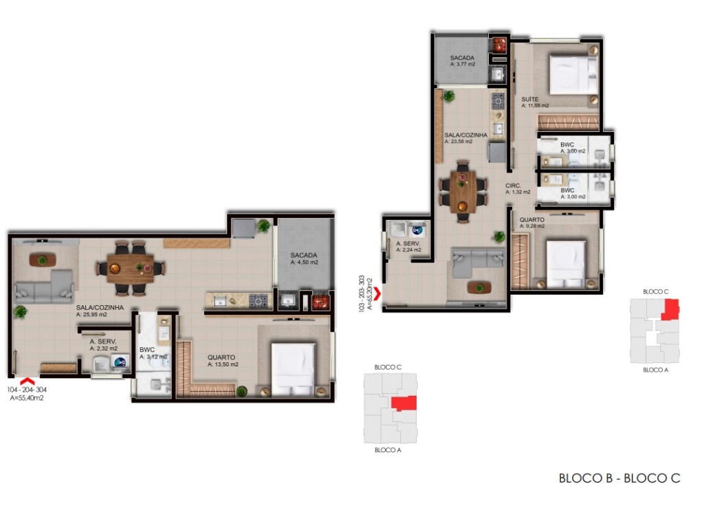 Apartamento para venda no Ingleses do Rio Vermelho em Florianopolis com 76,88m² por R$ 350.000,00