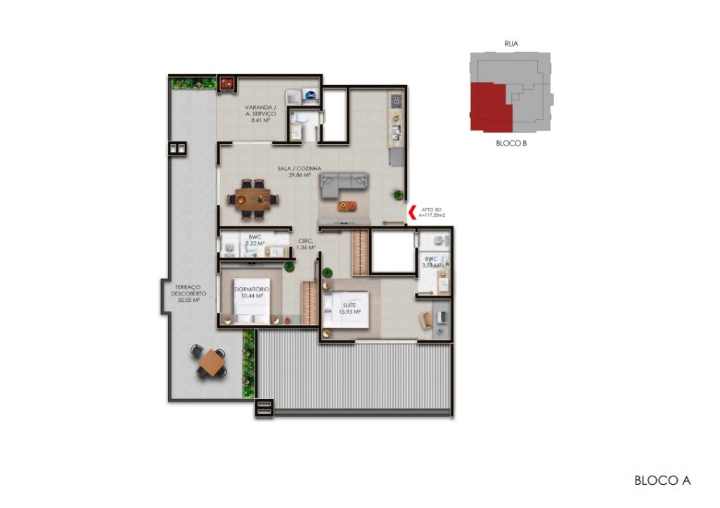 Cobertura para venda no Ingleses do Rio Vermelho em Florianopolis com 106m² por R$ 568.500,00