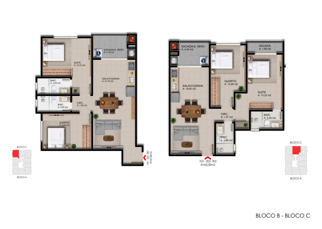 Cobertura para venda no Ingleses do Rio Vermelho em Florianopolis com 106m² por R$ 568.500,00