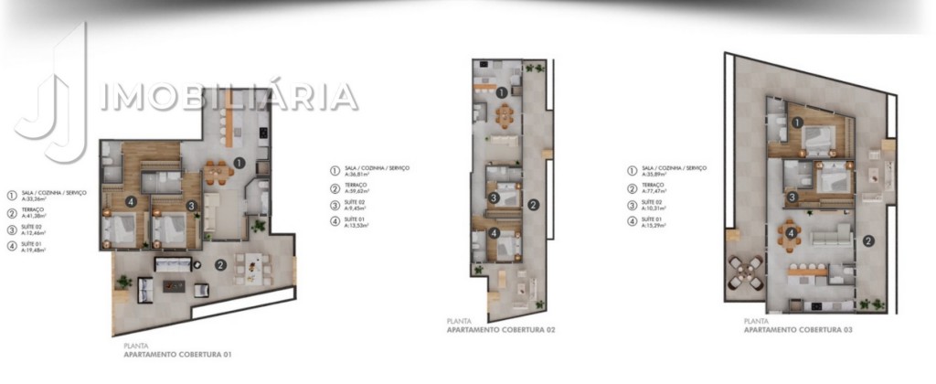 Apartamento para venda no Ingleses do Rio Vermelho em Florianopolis com 101,41m² por R$ 823.436,00