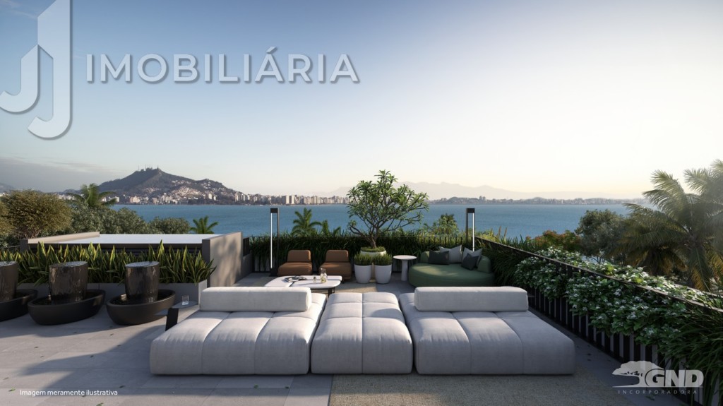 Apartamento para venda no Cacupe em Florianopolis com 130,02m² por R$ 2.536.612,47