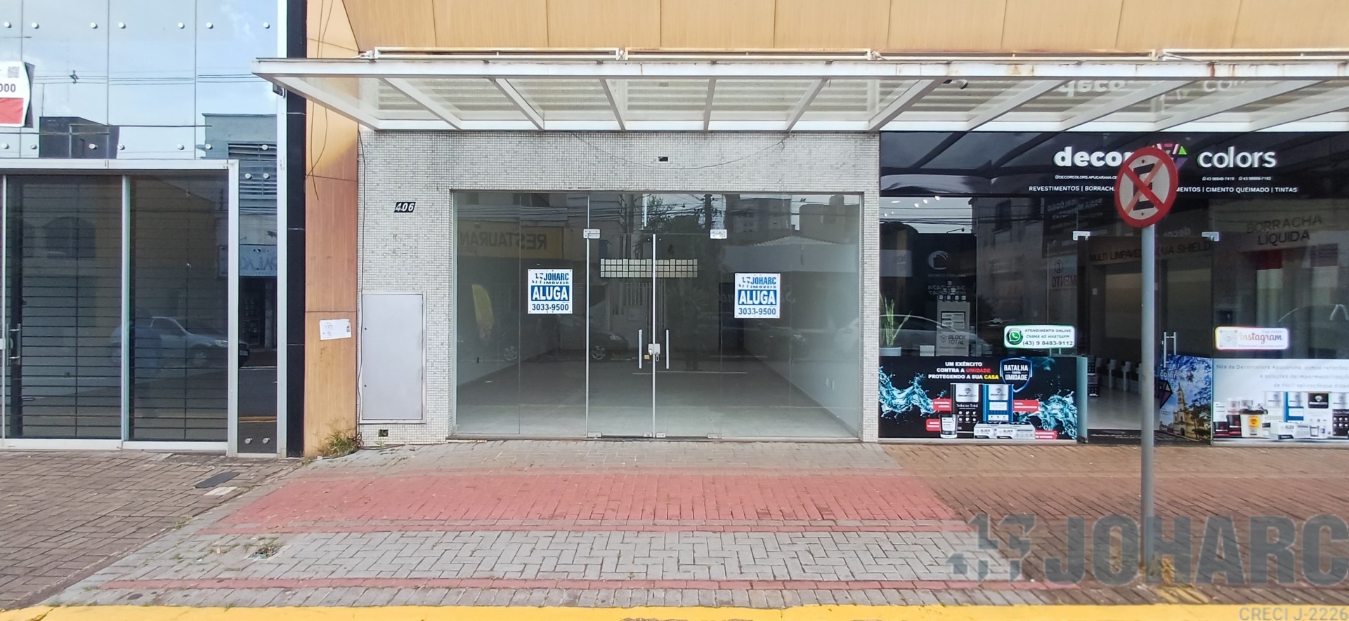 Sala Comercial para locacao no Centro em Apucarana com 75m² por R$ 3.800,00