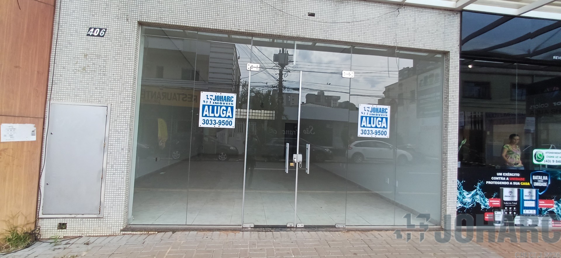 Sala Comercial para locacao no Centro em Apucarana com 75m² por R$ 3.800,00
