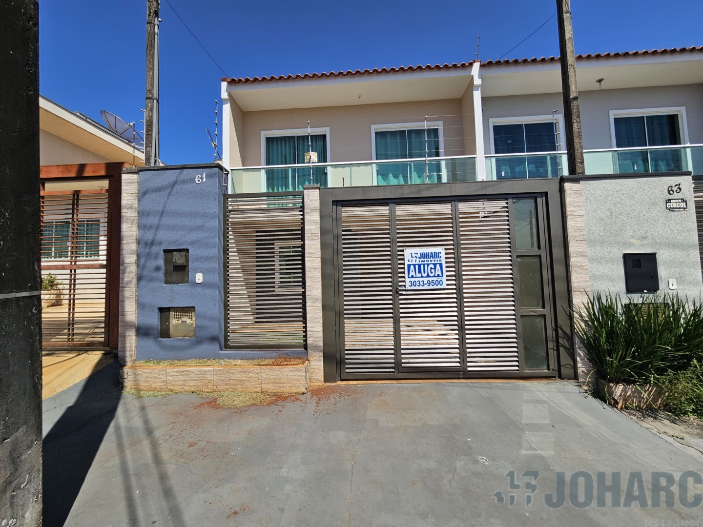 Sobrado para locacao no Residencial Parque da Raposa em Apucarana com 120m² por R$ 1.270,00