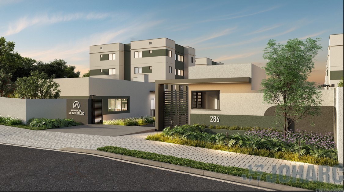 Apartamento para venda no Nucleo Habitacional Castelo Branco em Apucarana com 40,78m² por R$ 205.990,00