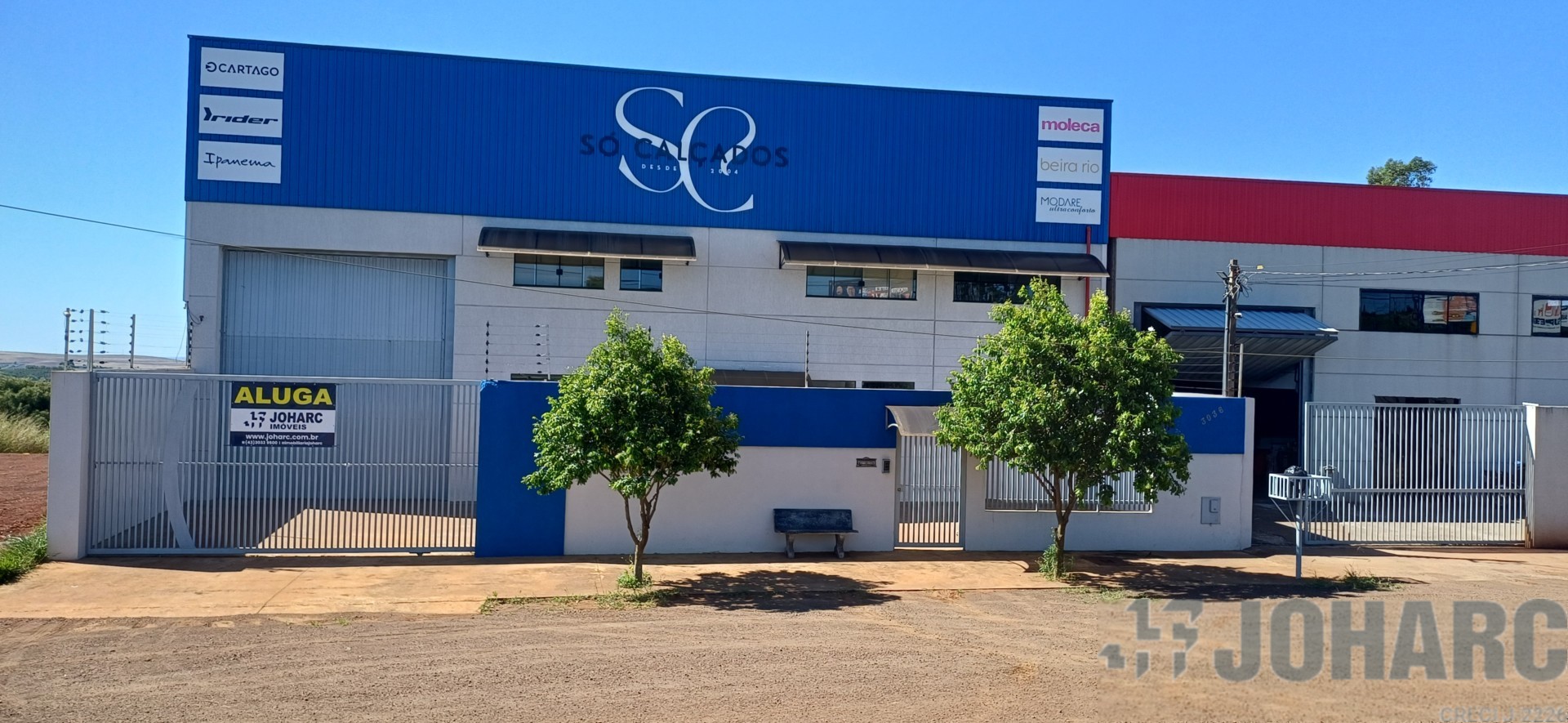 Barracão/galpão para locacao no Barra Funda em Apucarana com 1.302,02m² por R$ 12.000,00