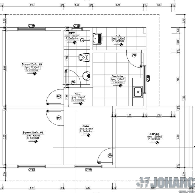 Casa Residencial para venda no Centro em Cambira com 237m² por R$ 220.000,00