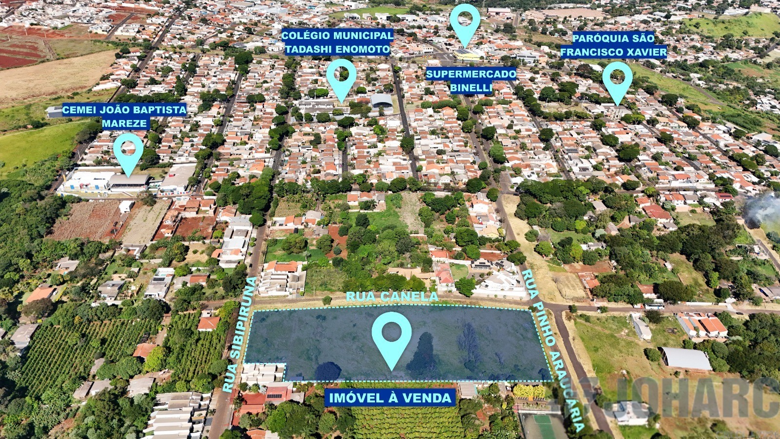 Terreno para venda no Jardim Recanto dos Palmares em Apucarana com 0m² por R$ 4.000.000,00