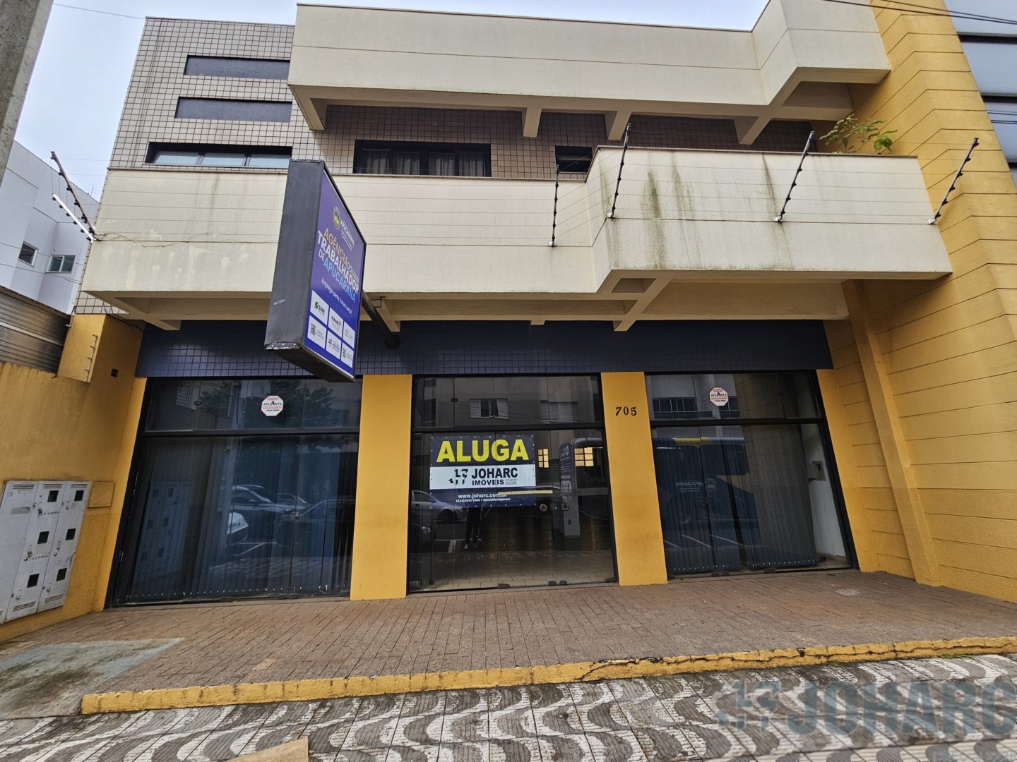 Sala Comercial para locacao no Centro em Apucarana com 480m² por R$ 5.000,00