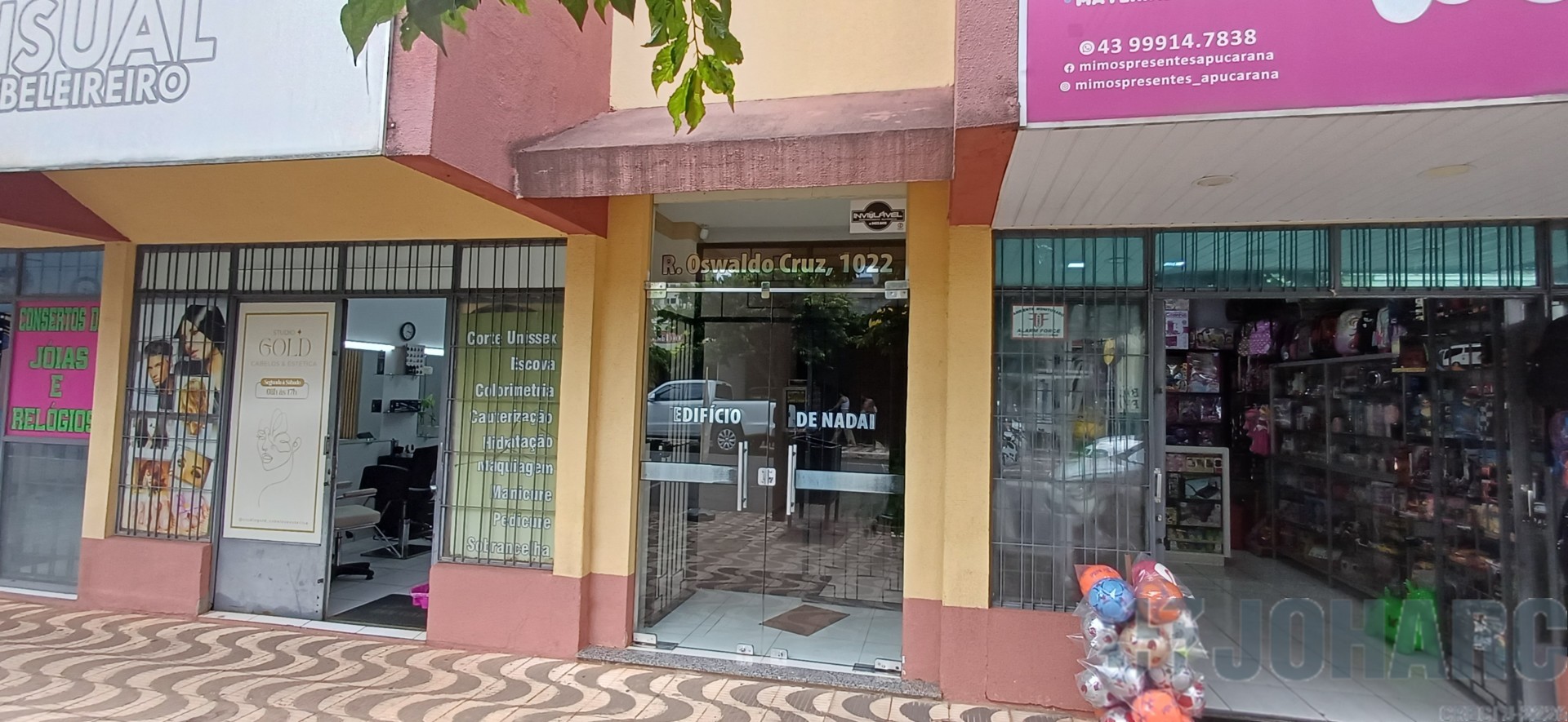 Sala Comercial para locacao no Centro em Apucarana com 40m² por R$ 600,00