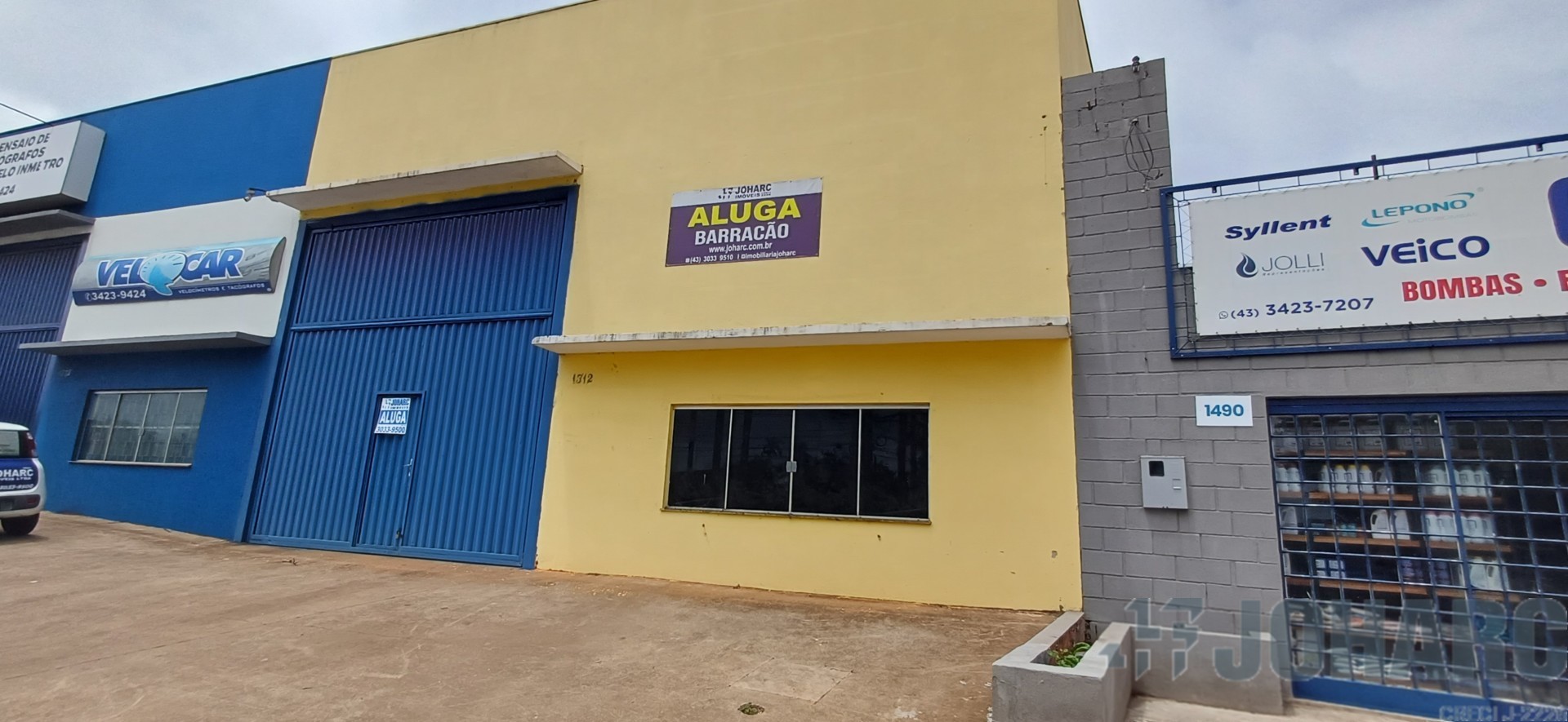 Barracão/galpão para locacao no Vila Sao Miguel em Apucarana com 0m² por R$ 3.750,00