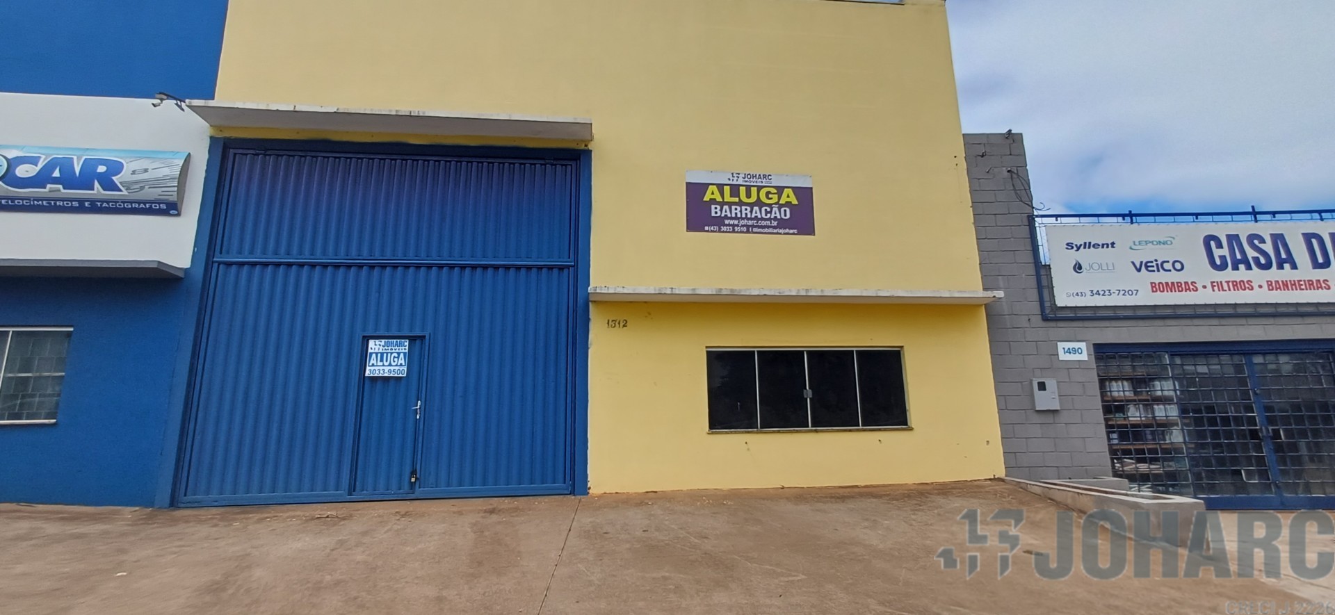 Barracão/galpão para locacao no Vila Sao Miguel em Apucarana com 0m² por R$ 3.750,00