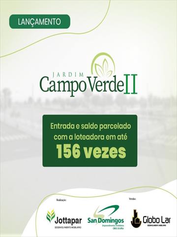 Terreno para venda no Campo Verde II em Limeira com 200m² por R$ 126.000,00