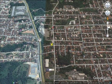 Terreno para venda no Floresta em Joinville com 866,59m² por R$ 550.000,00