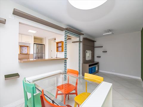 Apartamento para locacao no Vila Izabel em Curitiba com 53m² por R$ 2.400,00