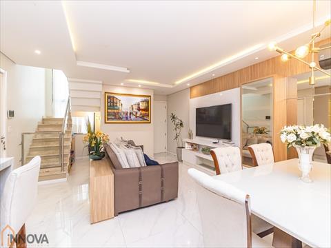 Sobrado em Condomínio para venda no Xaxim em Curitiba com 145m² por R$ 950.000,00