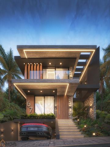 Casa em Condomínio para venda no Xaxim em Curitiba com 371m² por R$ 3.490.000,00