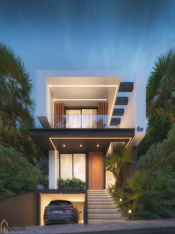 Casa em Condomínio para venda no Xaxim em Curitiba com 368m² por R$ 3.490.000,00
