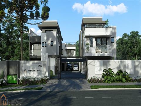 Sobrado em Condomínio para venda no Cristo Rei em Curitiba com 153m² por R$ 1.390.000,00