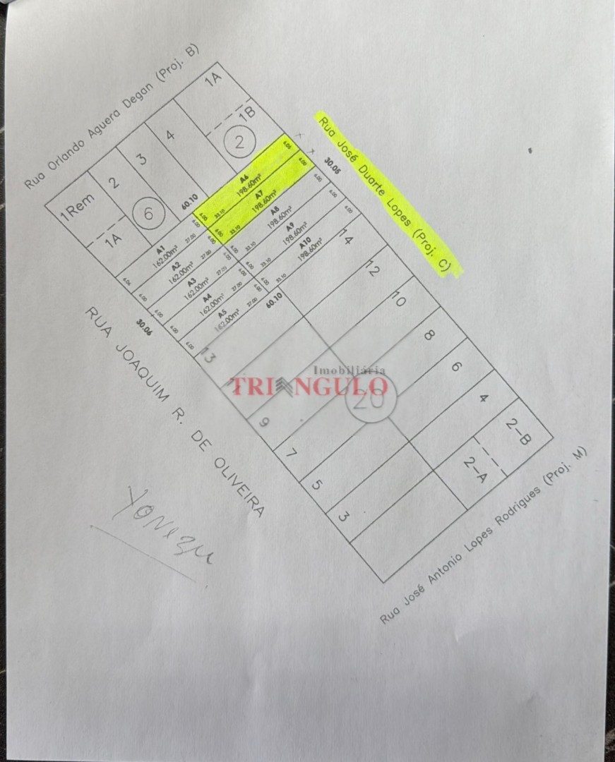 Terreno para venda no Jardim Yonezu em Umuarama com 198,6m² por R$ 80.000,00