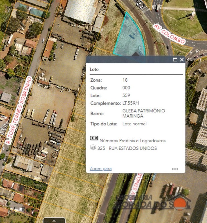 Terreno para locacao no Jardim Internorte em Maringa com 1.978,54m² por R$ 12.500,00
