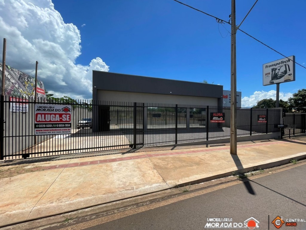 Barracão_galpão para locacao no Parque Industrial Bandeirantes em Maringa com 1.020m² por R$ 13.900,00