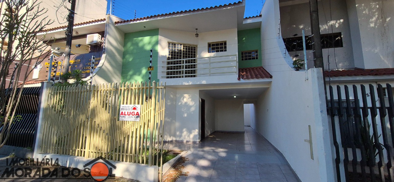 Sobrado para locacao no Jardim Maravilha em Maringá com 160m² por R$ 3.300,00