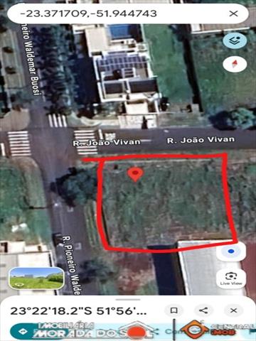 Terreno para venda no Jardim Oriental em Maringa com 628,05m² por R$ 419.000,00