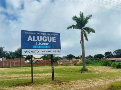 Terreno / Lote para locacao no Jardim Nova Independência em Sarandi com 2.930m² por R$ 9.000,00