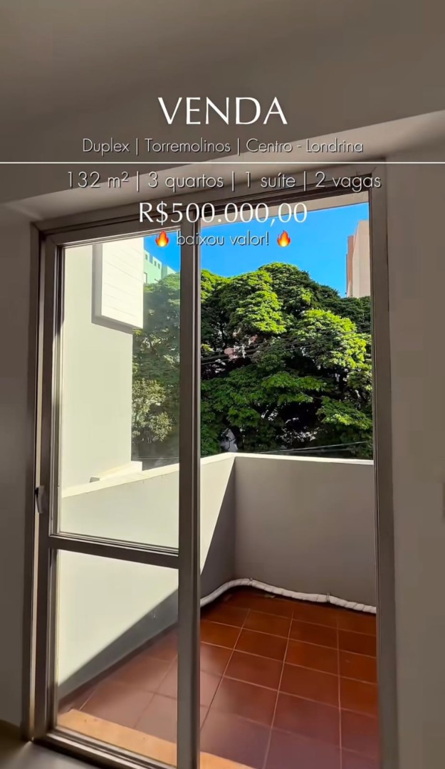 Apartamento para venda no Centro em Londrina com 131,54m² por R$ 500.000,00