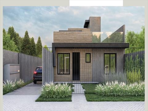 Sobrado para venda no Capao Raso em Curitiba com 122m² por R$ 699.000,00