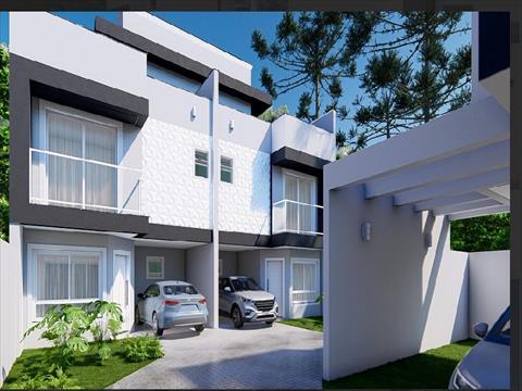 Sobrado para venda no Uberaba em Curitiba com 122m² por R$ 720.000,00