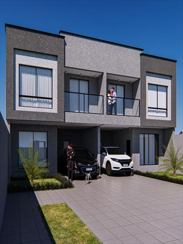 Sobrado para venda no Boqueirao em Curitiba com 112,03m² por R$ 699.000,00