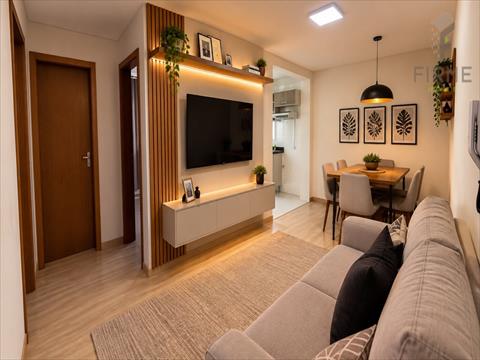 Apartamento para venda no Jardim Amelia em Pinhais com 68,38m² por R$ 279.900,00