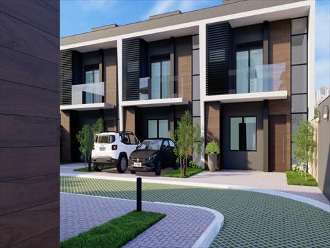 Sobrado para venda no Boqueirao em Curitiba com 103,32m² por R$ 850.000,00