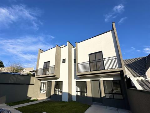 Sobrado para venda no Xaxim em Curitiba com 142m² por R$ 627.000,00