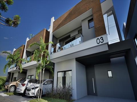 Sobrado para venda no Agua Verde em Curitiba com 177,56m² por R$ 1.255.000,00