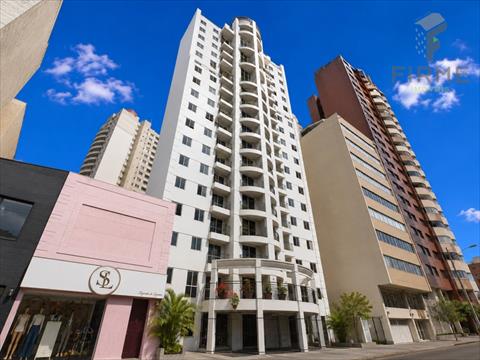 Apartamento para locacao no Centro em Curitiba com 49,47m² por R$ 3.000,00