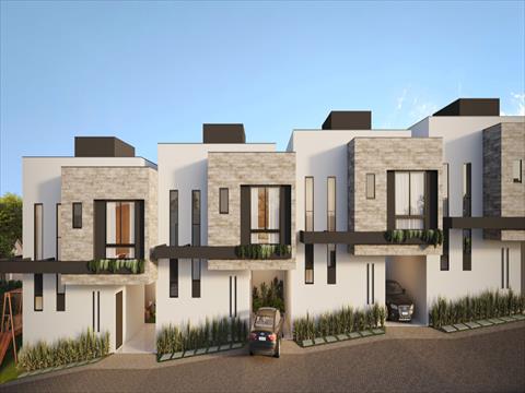 Sobrado para venda no Portao em Curitiba com 128,21m² por R$ 849.000,00