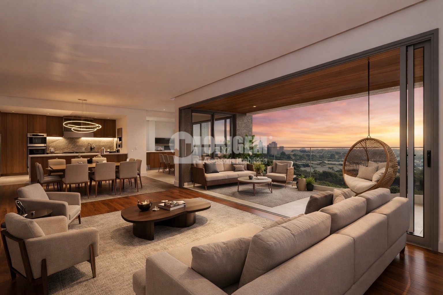 Apartamento para venda no Ecoville em Curitiba com 349,52m² por R$ 3.995.000,00